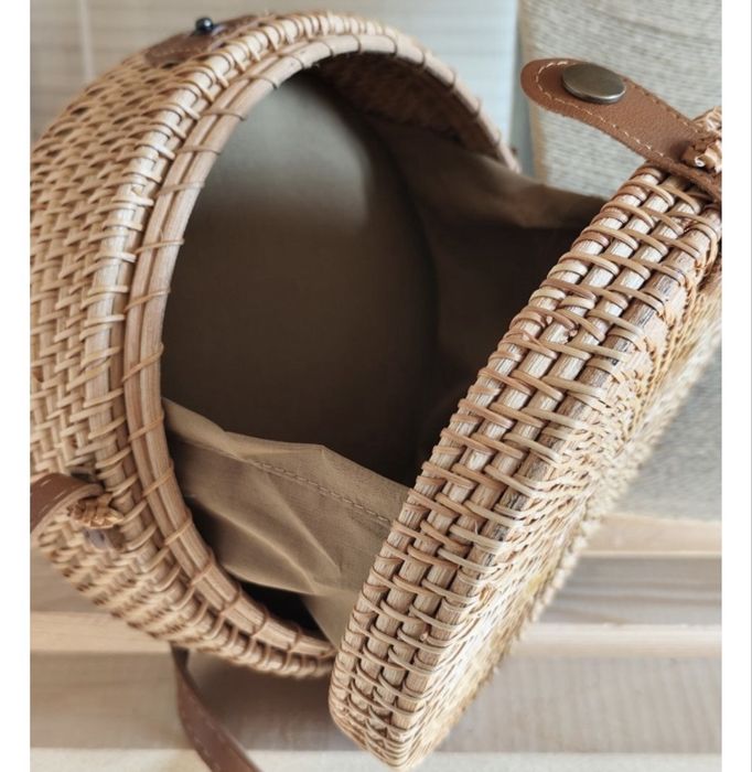 Соломенная сумка