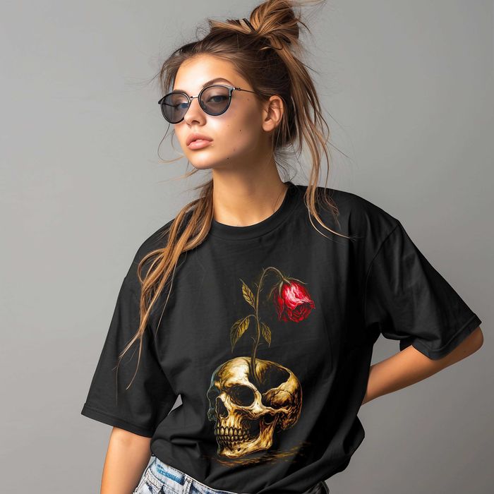 Дамски тениски с черепи, скелети