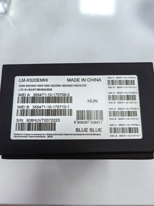 Телефон LG K50 BLUE