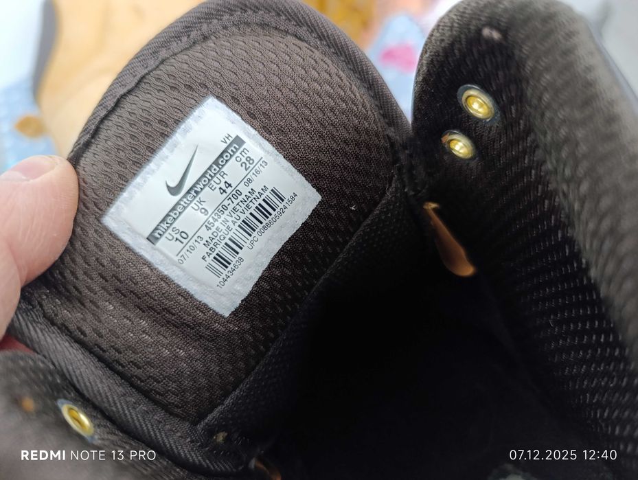 Nike Manoa Leather''оригинални зимни боти 44 номер