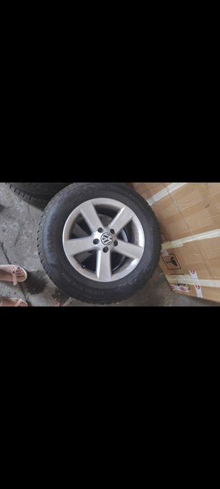 Jante vw cu anvelope all season kumho