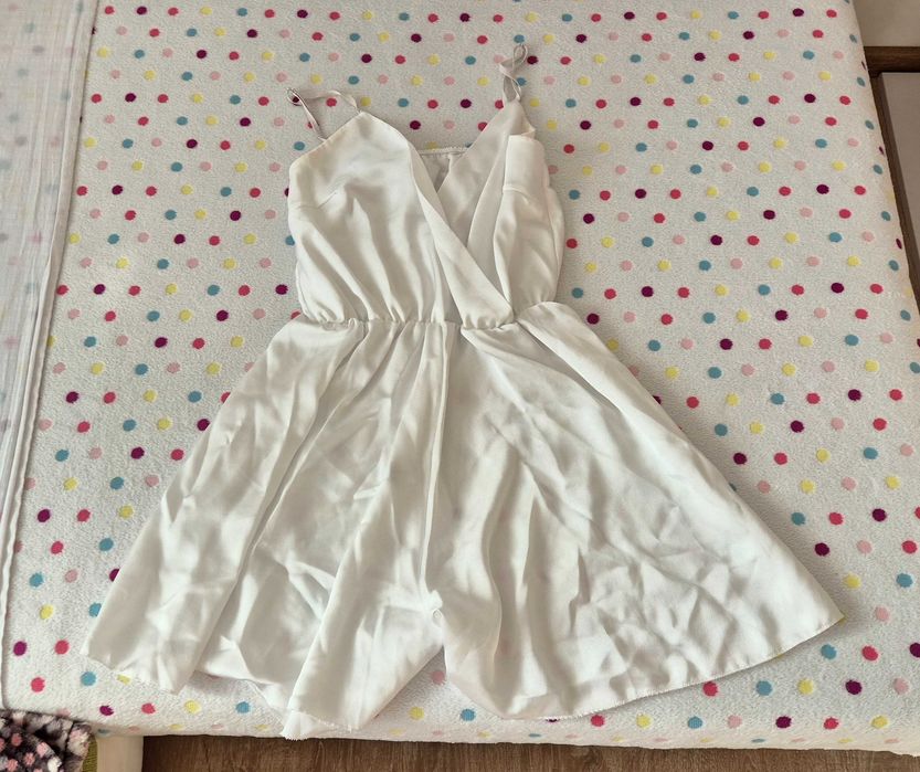 Rochita alba voal de plaja S