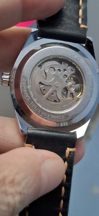 PATERSON automatic ceas de mînă bărbătesc cu curea din piele