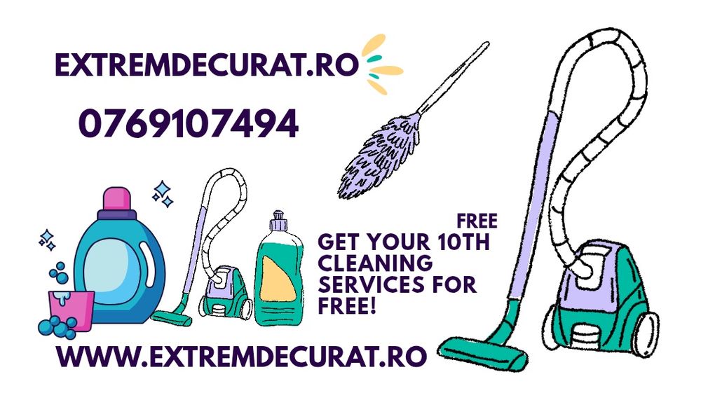 Firma de curatenie Bucuresti-Ilfov