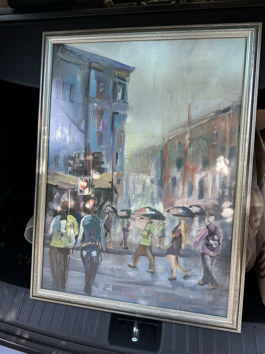 Картина за стая / ръчно рисувана