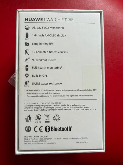 Smartwatch Huawei Watch Fit