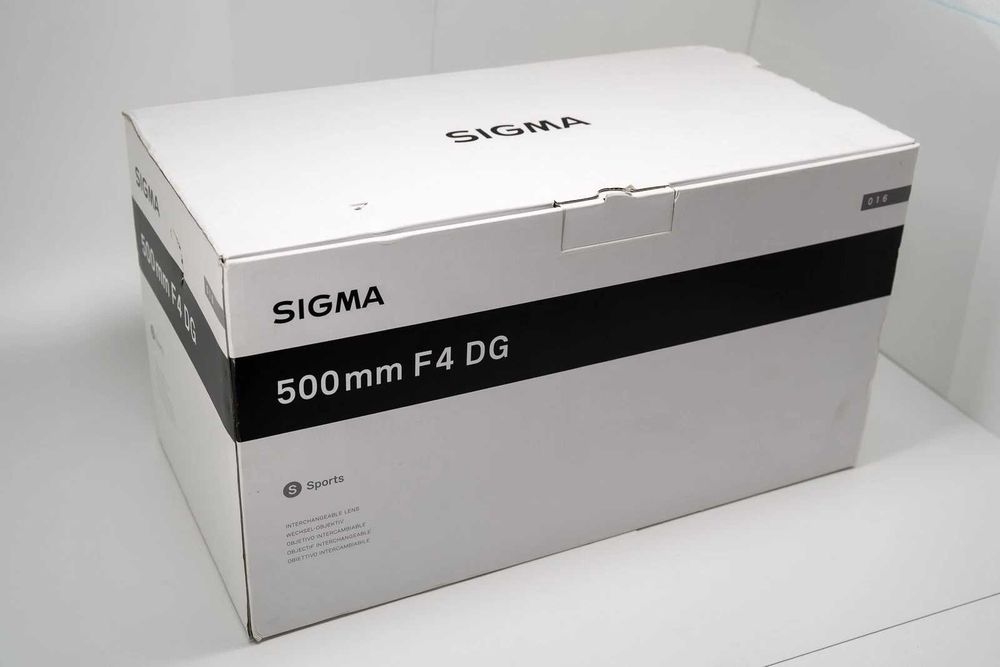 Обектив Sigma Sports 500mm f/4 DG OS HSM за Nikon F mount