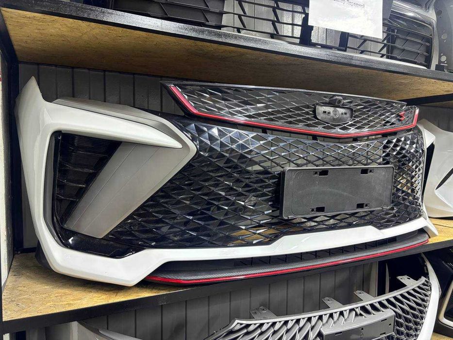 Geely Coolray Рестайлинг Передний бампер в сборе