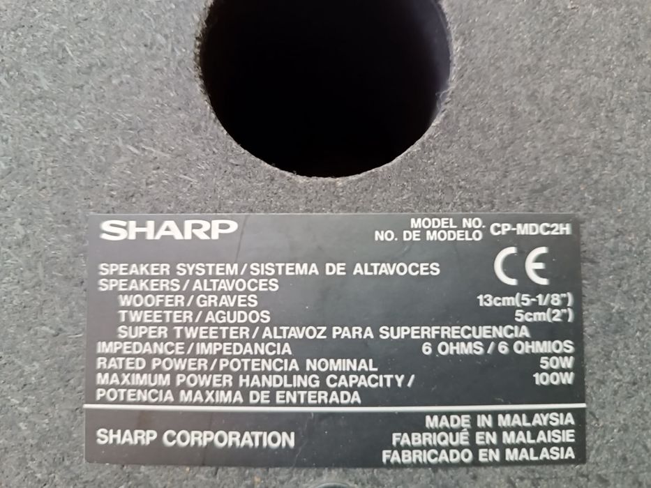 Boxe Sharp noi 100W
