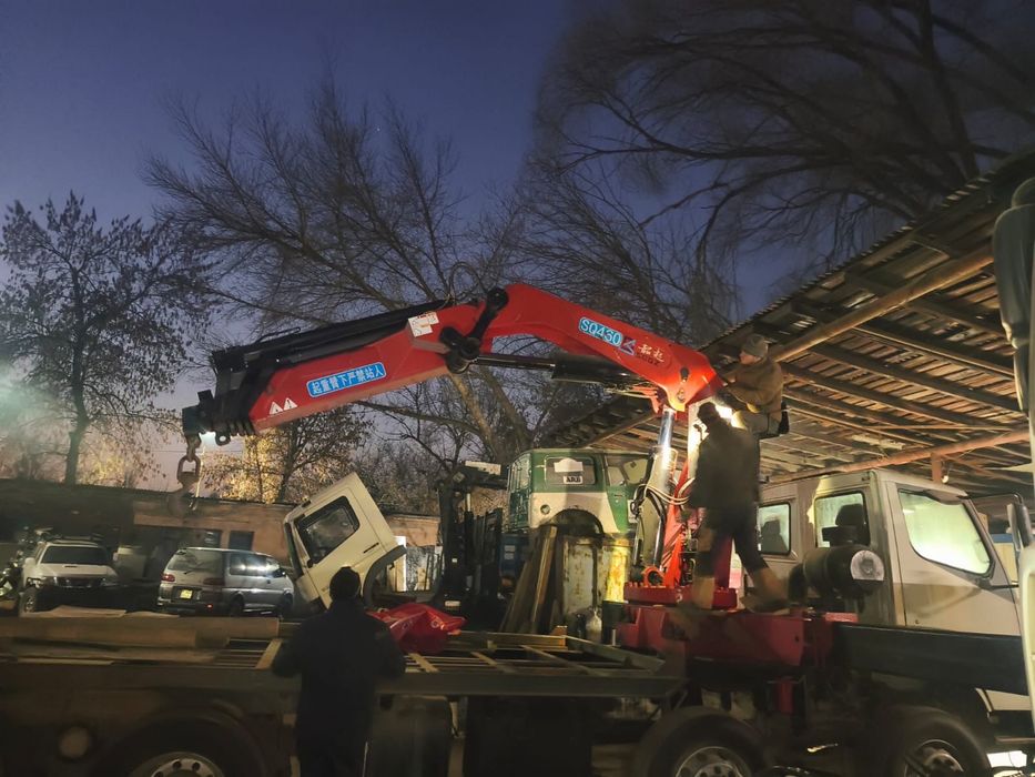 Кран манипулятор 20 тон кму