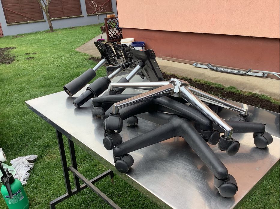 Vind picioare scaun de birou cu telescop