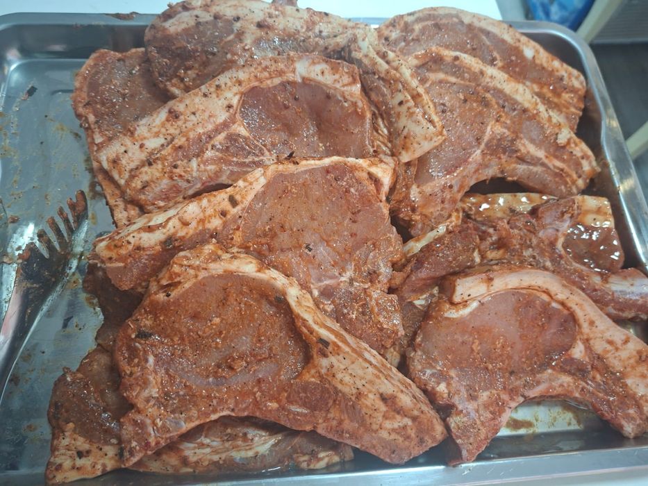 Стейки и шашлык маринованый