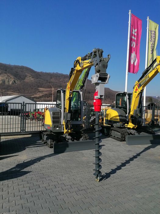 Burghiu foreza hidraulica de pamant pt excavatoare/buldoexcavatoare