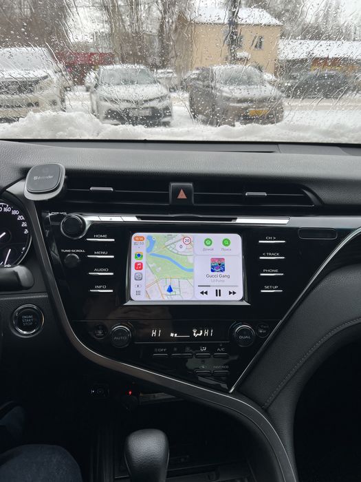 CarPlay на Camry 70 prestige elegance