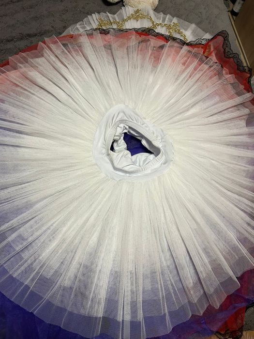 Tutu balet alb pentru fete si fetițe