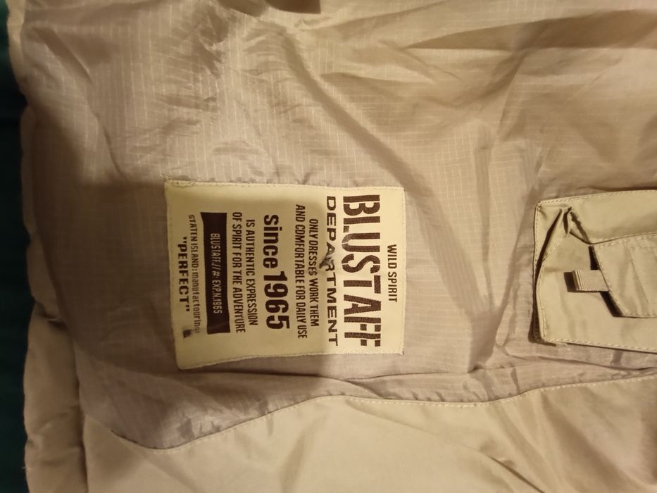 Vestă groasă cu puf blustaff L