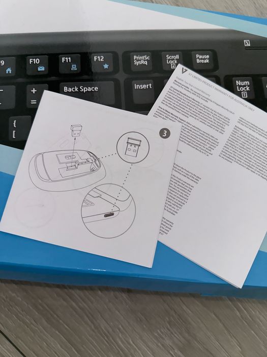 CKW20OUS VSEVEN Wireless Keyboard and Mouse Combo