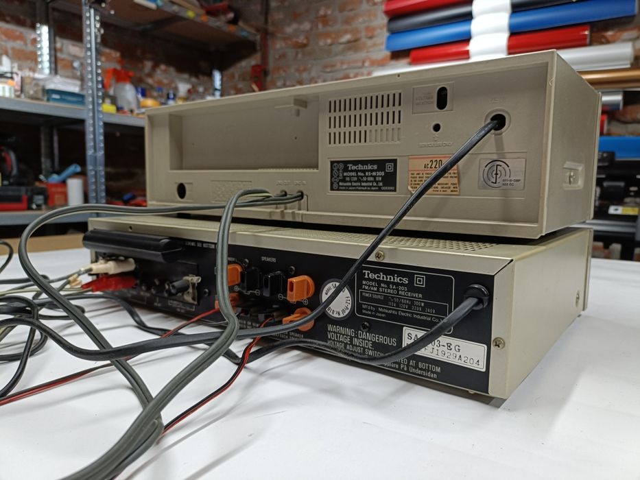 Technics SA-203 + Technics RS-M205