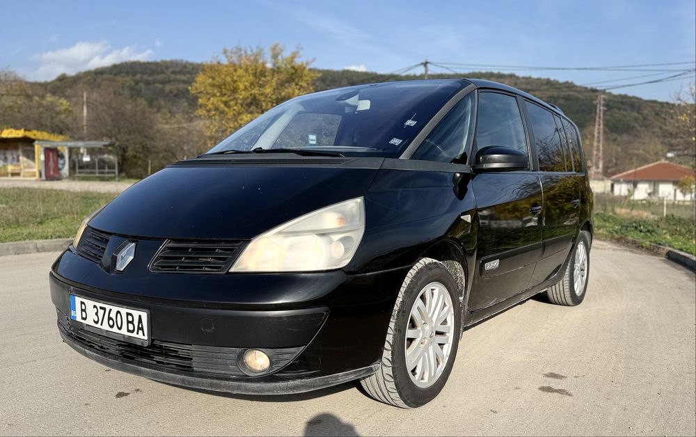 Renault Espace 2.2 Dci Автоматик 7 места Зимни гуми Теглич Климатроник