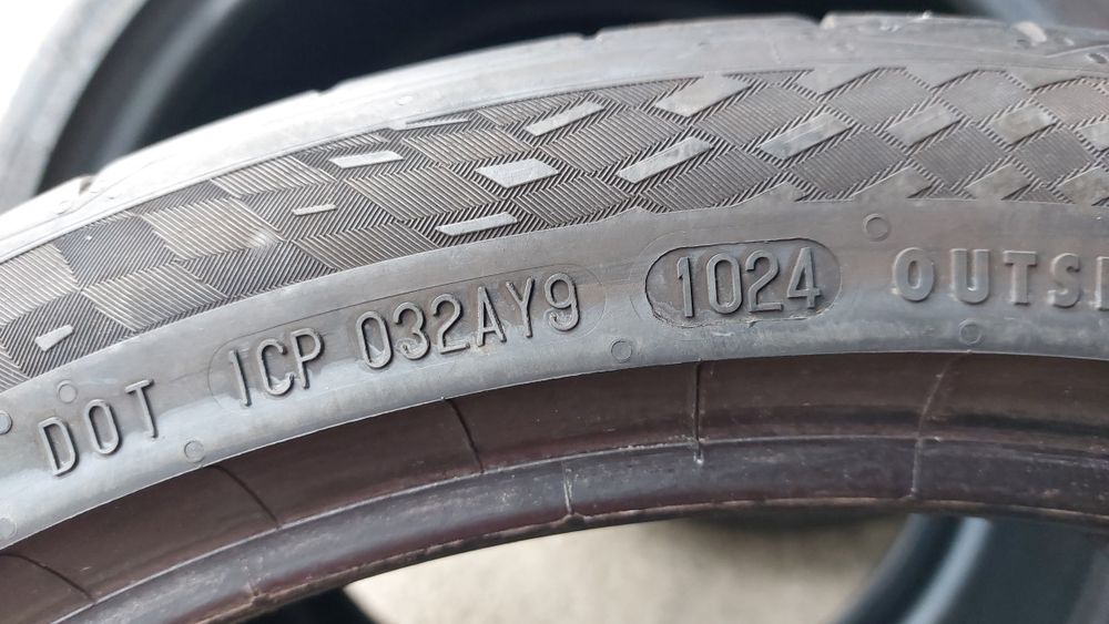 Летни гуми 255/35/19 Continental SportContact7 2 броя