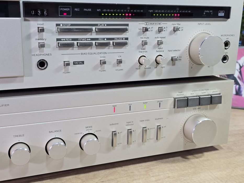 Linie audio HARMAN KARDON, amplificator PM-640, deck  CD-291, tuner TU