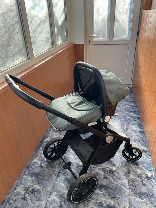 3в1 количка Cangaroo Christiano зелена