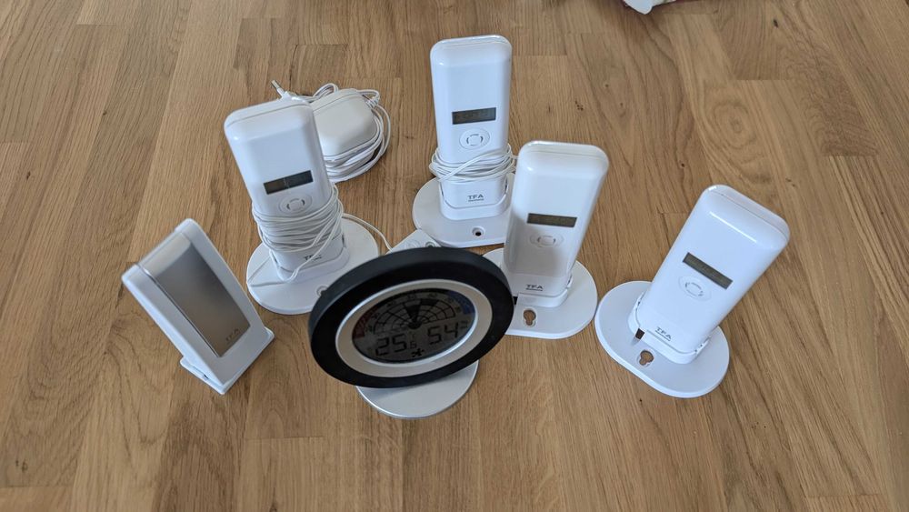 WEATHERHUB SmartHome TFA Senzori temperatura si umiditate