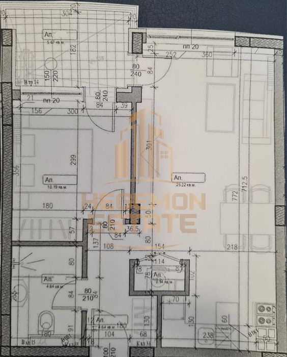 Продава се Двустаен апартамент в Варна, Възраждане 1 - 72 кв.м за 912 €/кв.м - Снимка #1