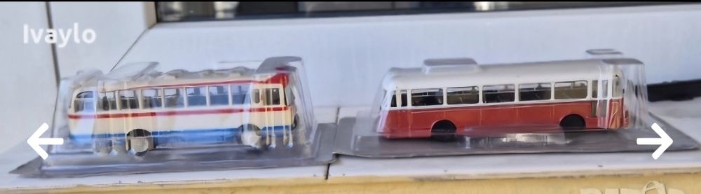 Легендарните автобуси 1:72   Hino BT51 , Chausson APH 520