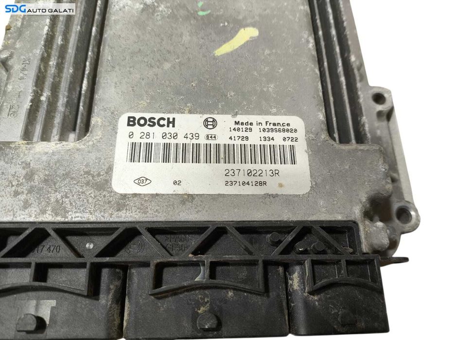 Kit Pornire ECU Caculator Motor Confort Cititor Chei Cheie CIP Imobilizator Dacia Logan 2 1.5 dCi 2012 - 2018 Cod 0281030439 237102213R 237104128R 285910001R [LR1639]