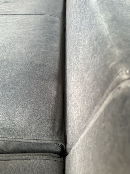 Угловой диван темно серый