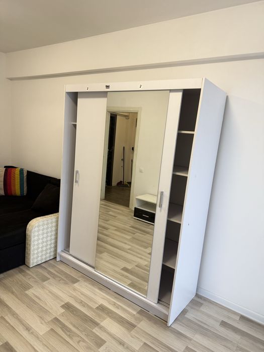 Dulap alb cu oglinda 150x 200x 58.5