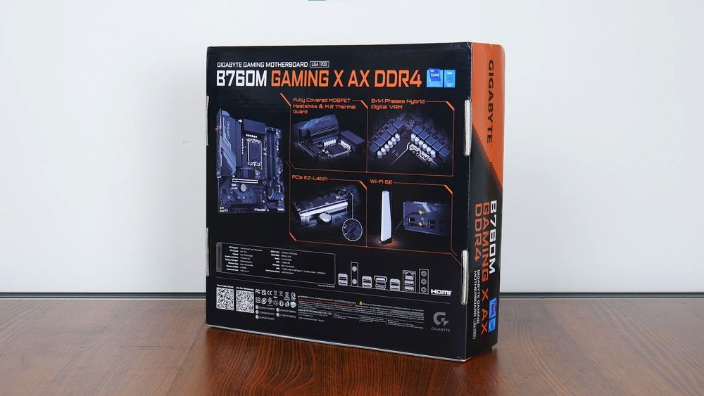 Placa de baza Gigabyte B760M Gaming X AX DDR4