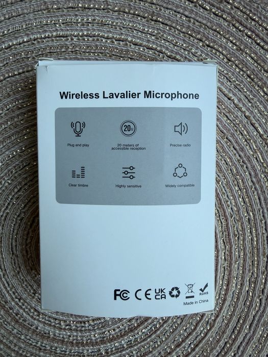 Микрофон за видеа и подкасти за iPhone с Lightning конектор – нов