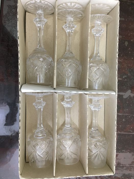 Продам фужеры хрусталь