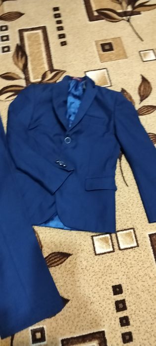 Школьный костюм синий