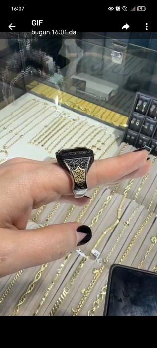 Мужской Кольцо серебро 925 пробы