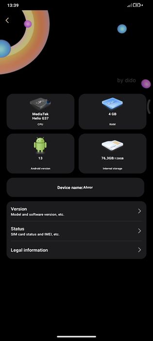 General mobile 4/128gb
