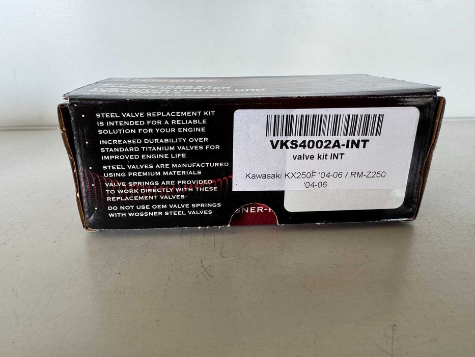 Wossner клапани с пружини Kawasaki KX250F Suzuki RM-Z 250  2004 - 2008