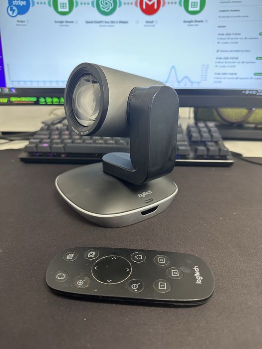 Camera Logitech PTZ Pro 2 pentru chat