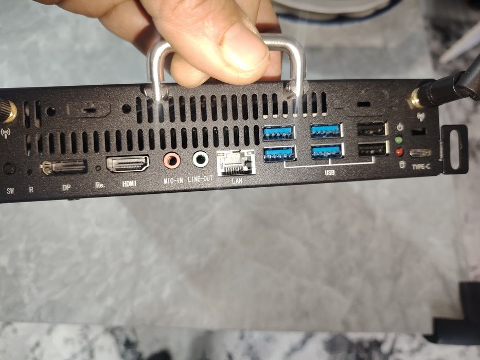 Mini computer, interaktiv panel.