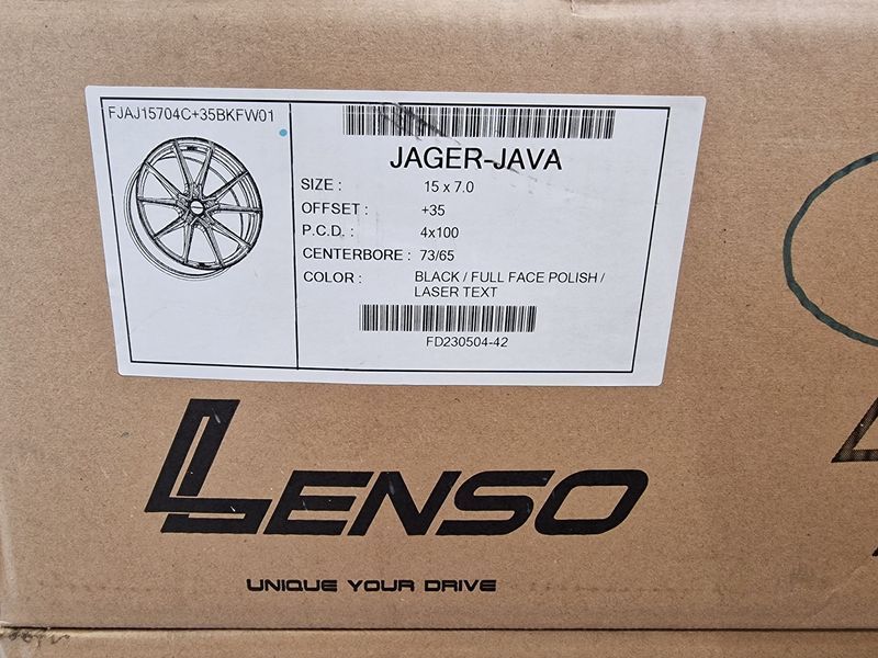 15цола/4х100/Lenso/4x100