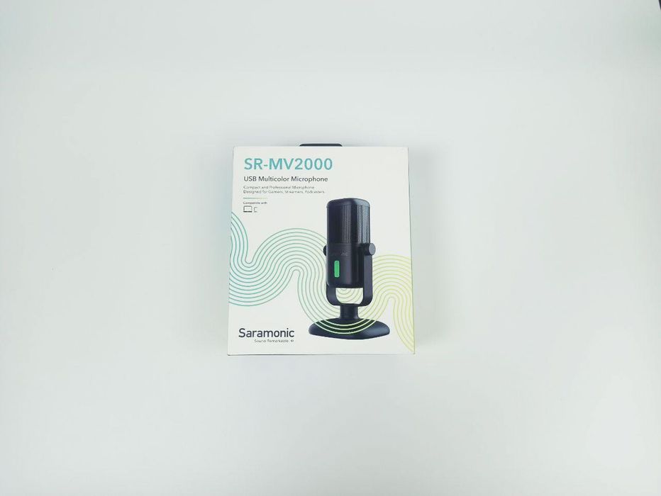 Микрофон для подкастов Saramonic. Новый. Из США