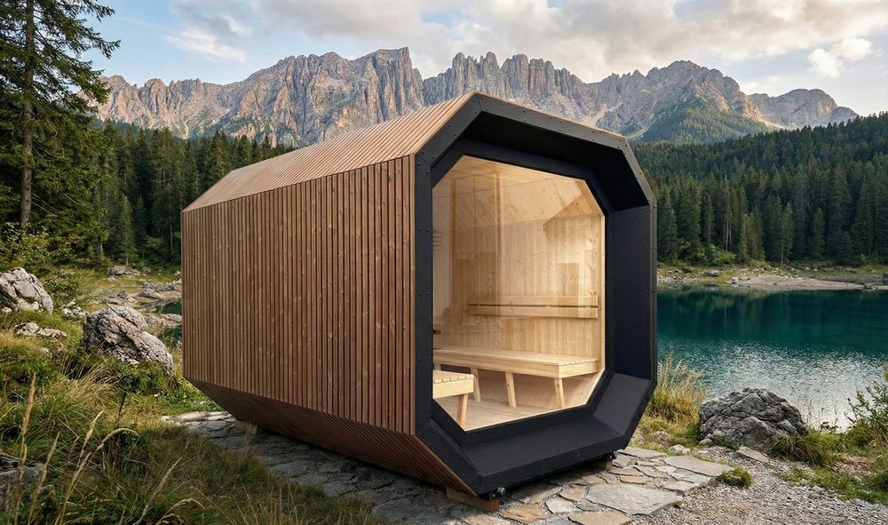 Sauna exterior premium Zell