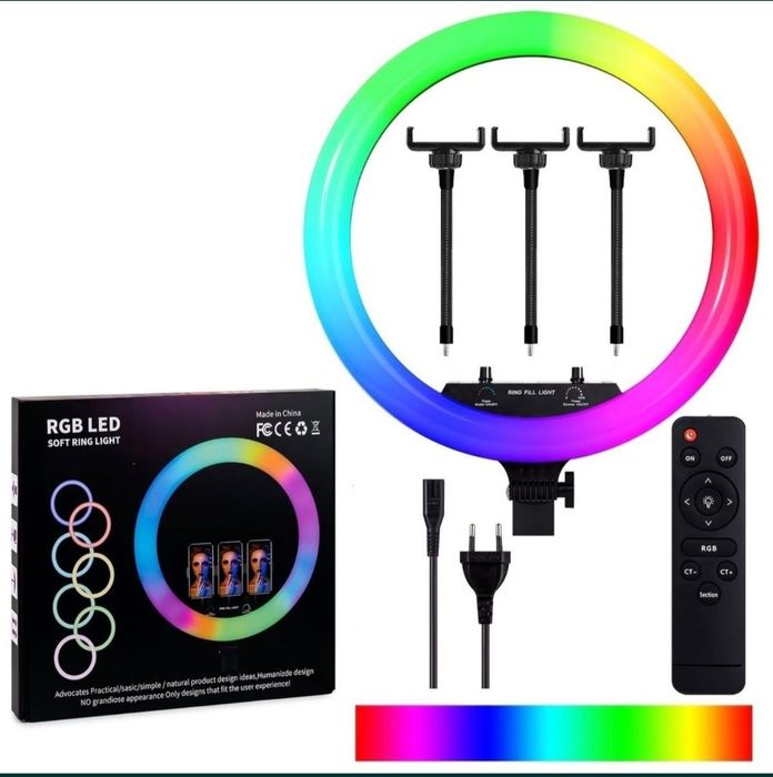 Selfiy lampa RGB LED sotiladi