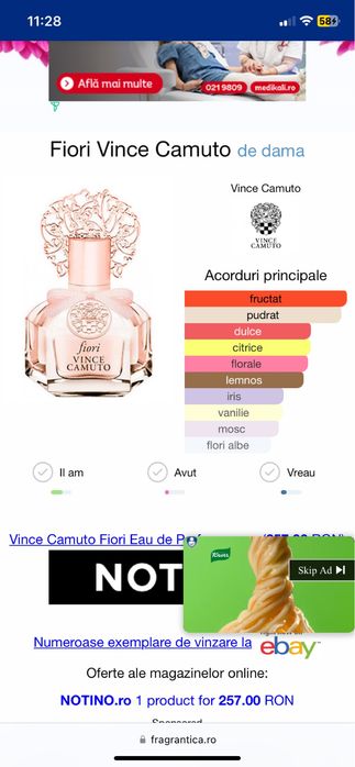 Parfum Fiore Vince Camuto