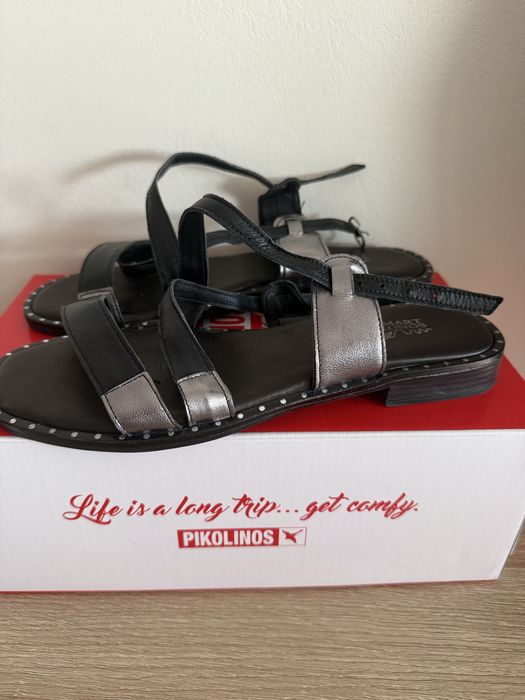 Сандали от кожа.