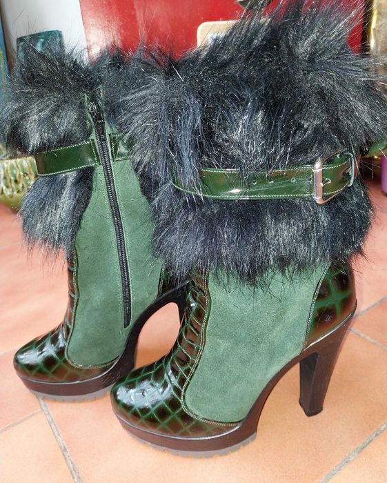 Ghete elegante cu toc