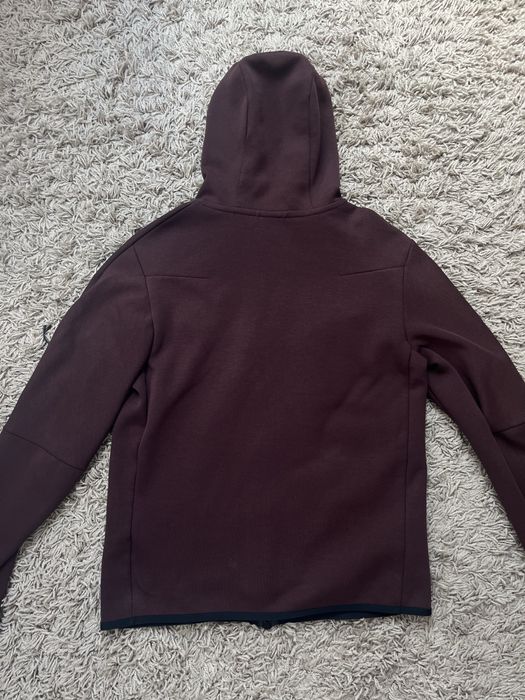 Hanorac Nike Tech Fleece - Burgundy - Full Zip