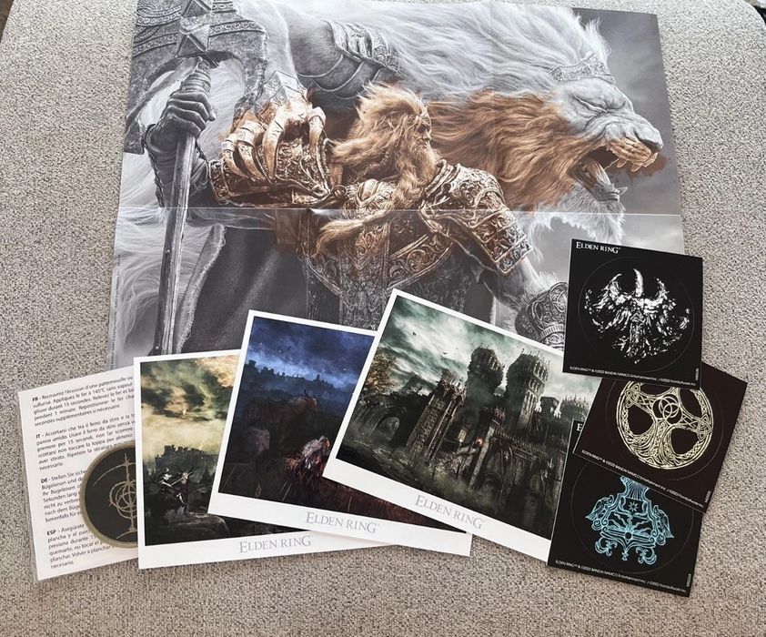 Elden Ring Launch Edition PS5 в отлично състояние
